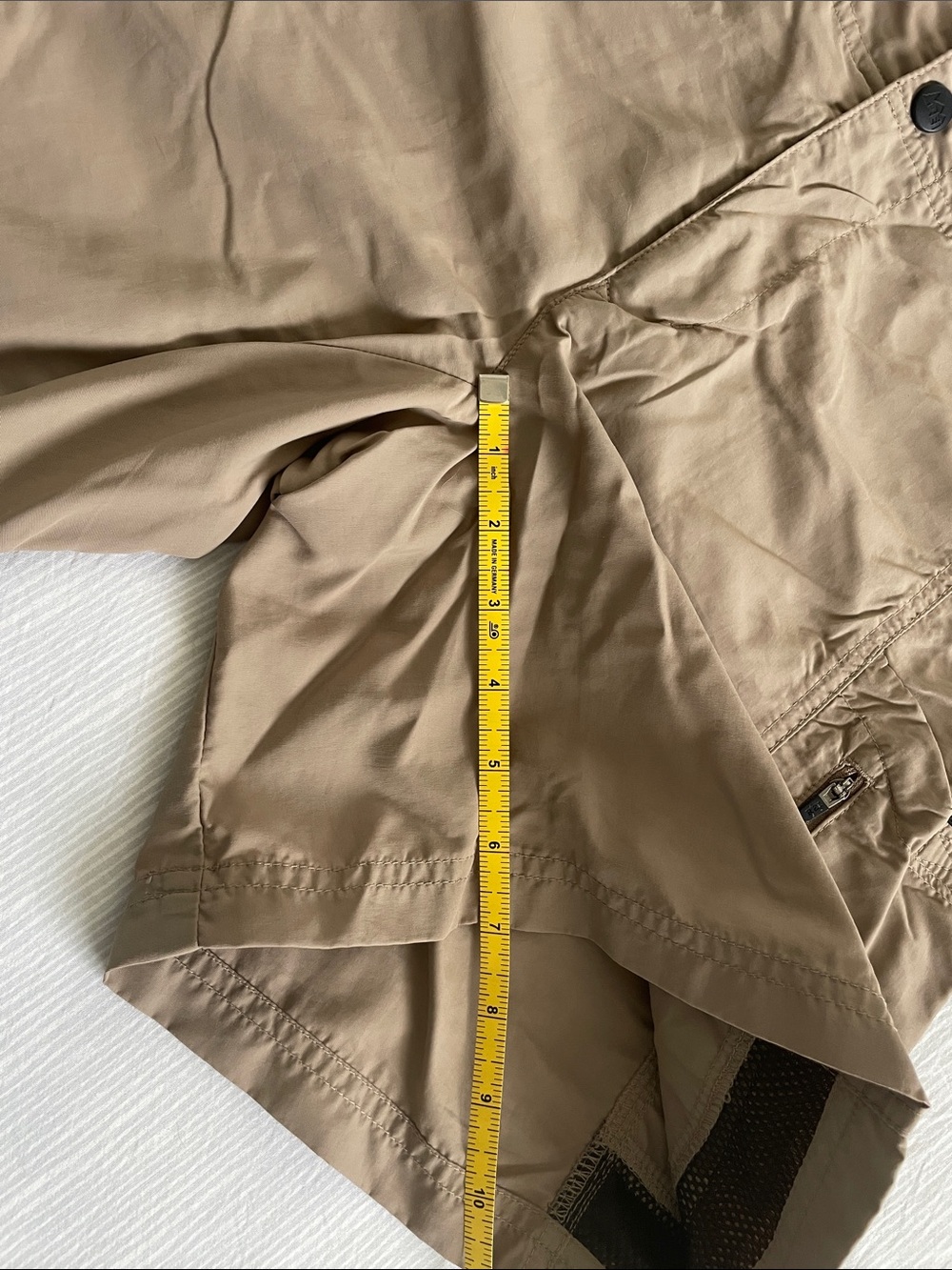 REI Khaki Cargo Shorts with Utility Pockets - Picture 5 of 6
